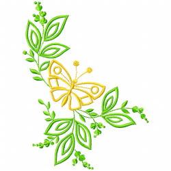 Flowers And Tree Embroidery Design 2 Flowers And Tree Embroidery Design 2